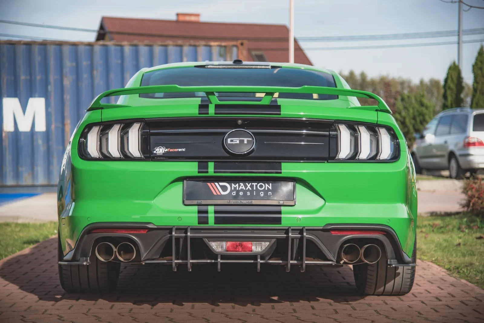 Rear Diffuser Street Pro compatible with Ford Mustang GT Mk6 Facelift