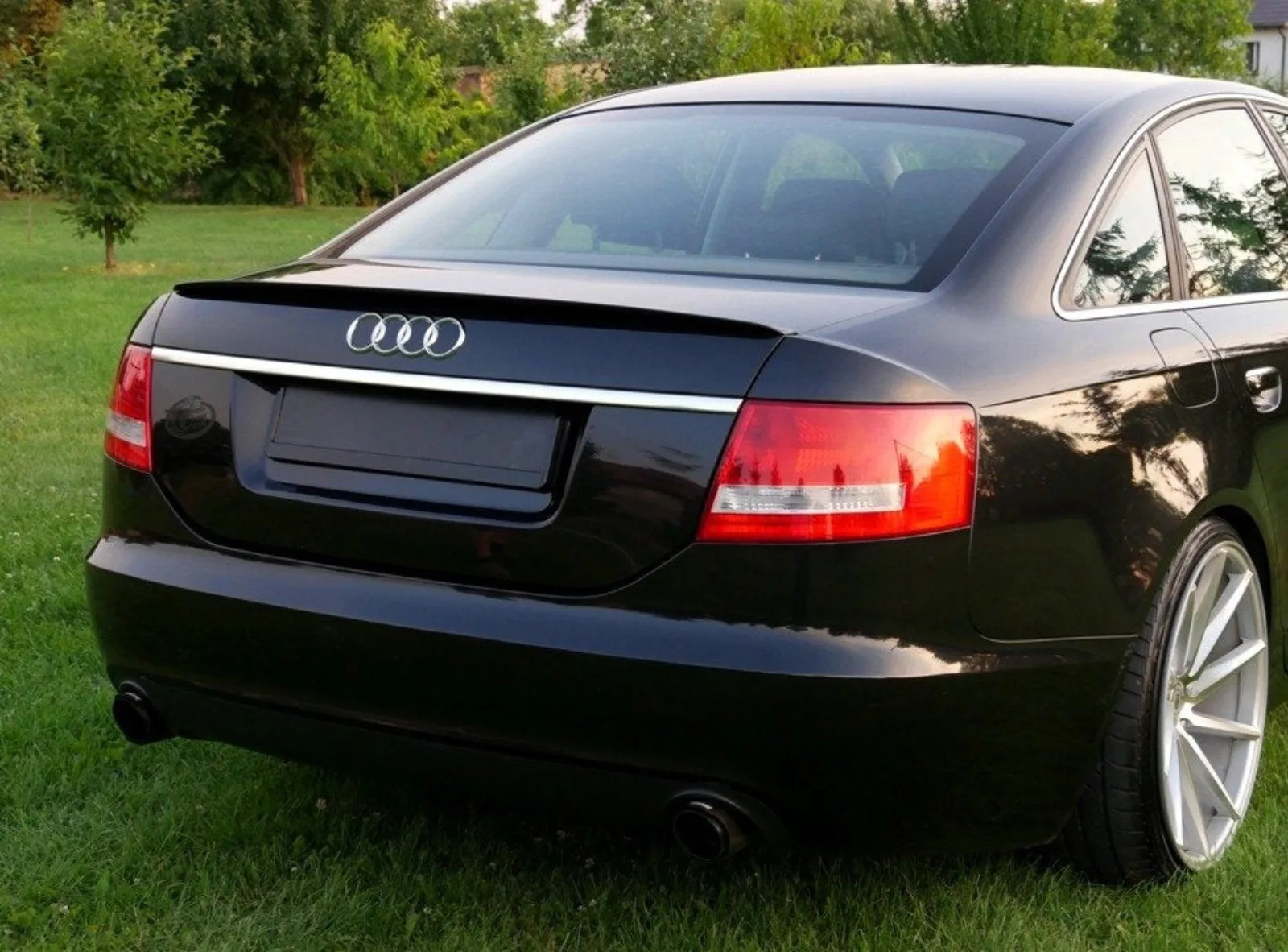Spoiler Cap compatible with Audi A6 S-line C6 Sedan