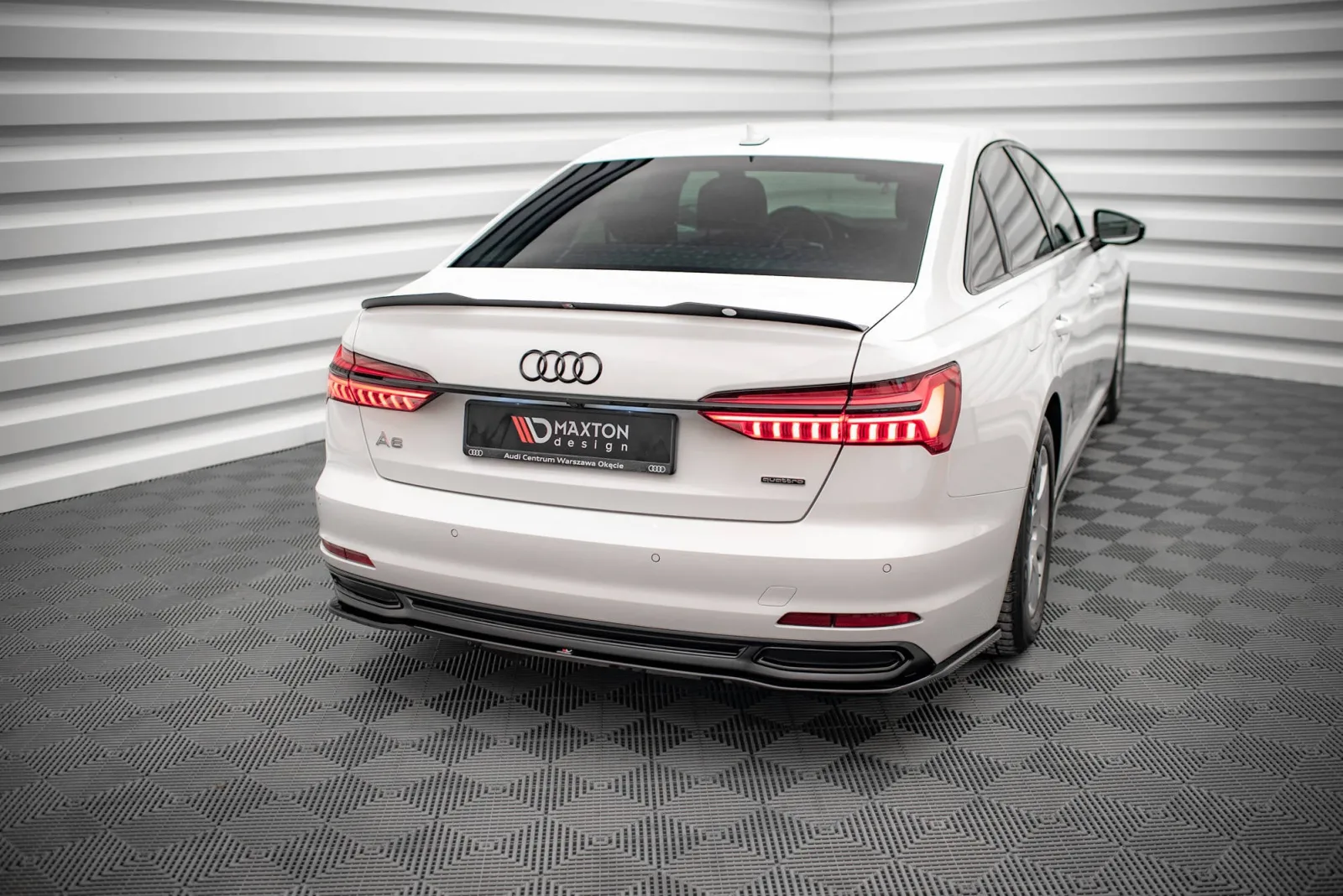 Rear Splitter compatible with Audi A6 C8