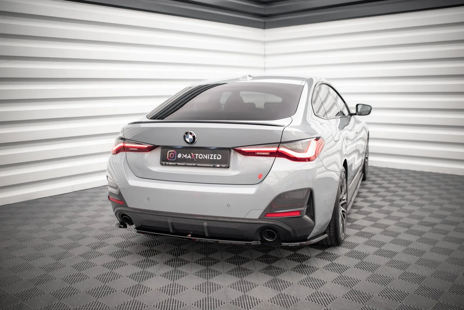 Rear Splitter compatible with BMW 4 Gran Coupe M-Pack G26
