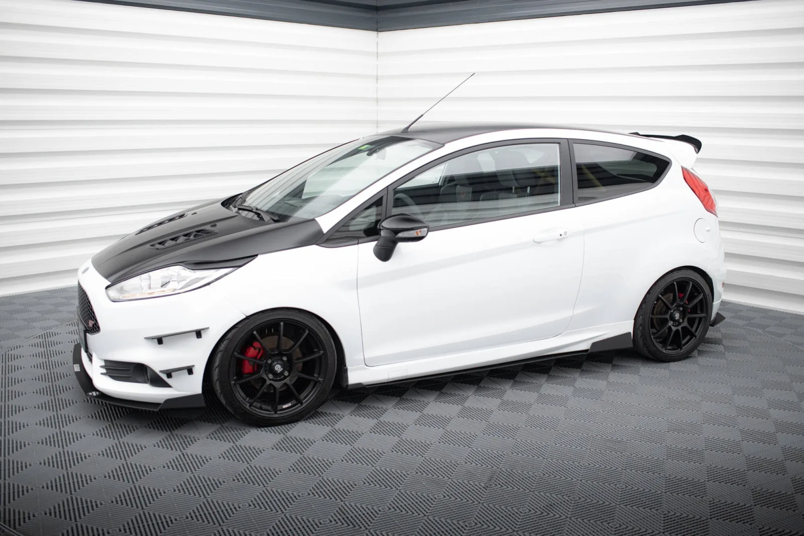 Side Skirts Diffusers Racing compatible with Ford Fiesta ST Mk7 FL