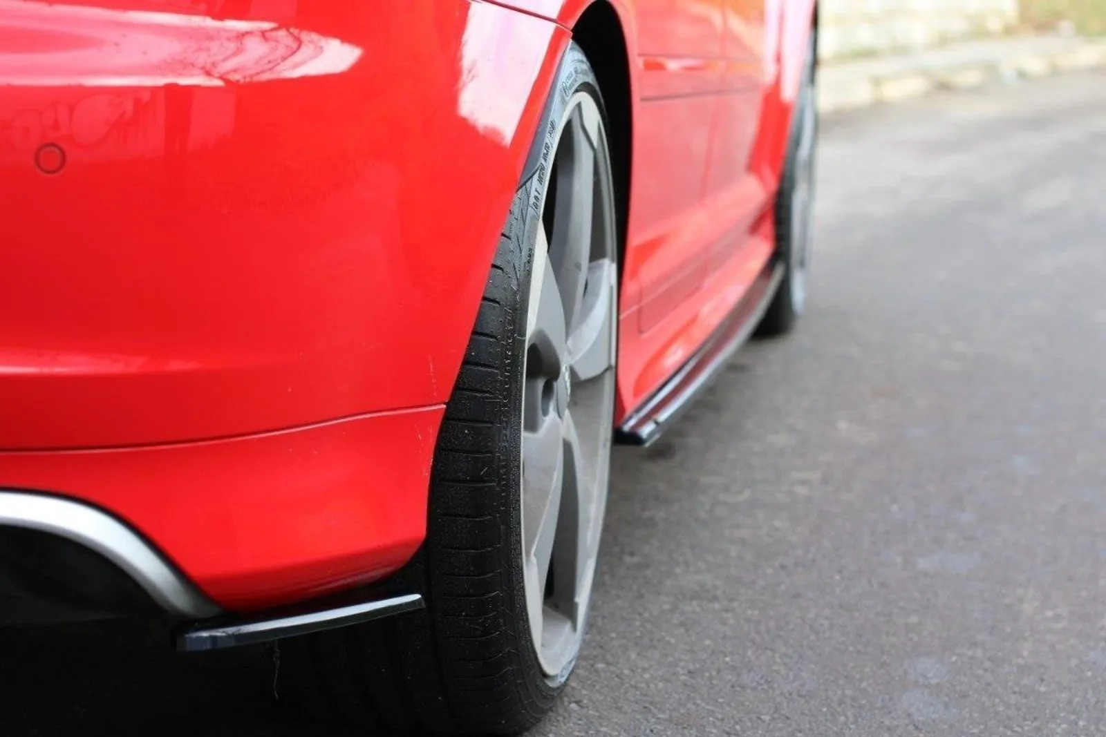 Rear Side Splitters compatible with Audi RS3 8P