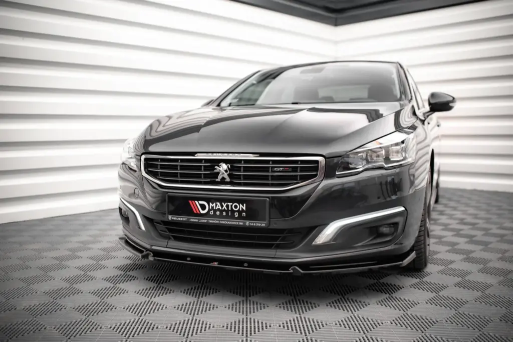Front Splitter V.1 compatible with Peugeot 508 GT Mk1 Facelift