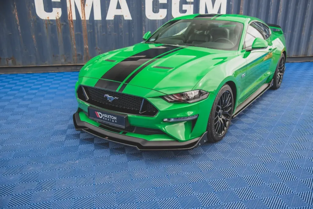 Front Splitter V.1 + Flaps compatible with Ford Mustang GT Mk6 Facelift