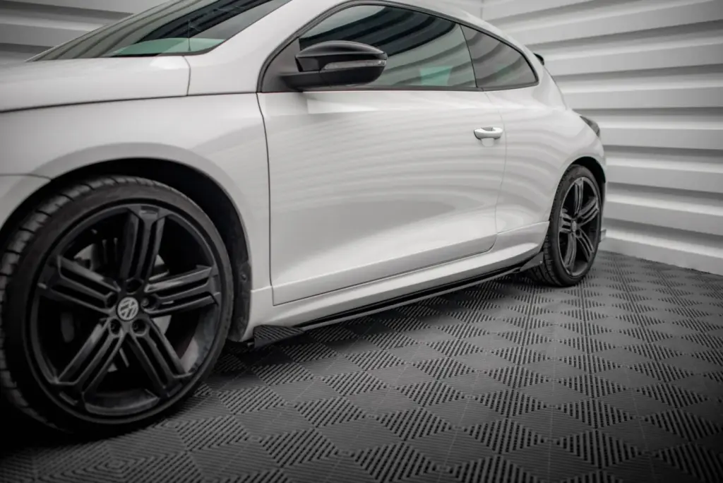 Side Skirts Diffusers Street Pro + Flaps compatible with Volkswagen Scirocco R Mk3