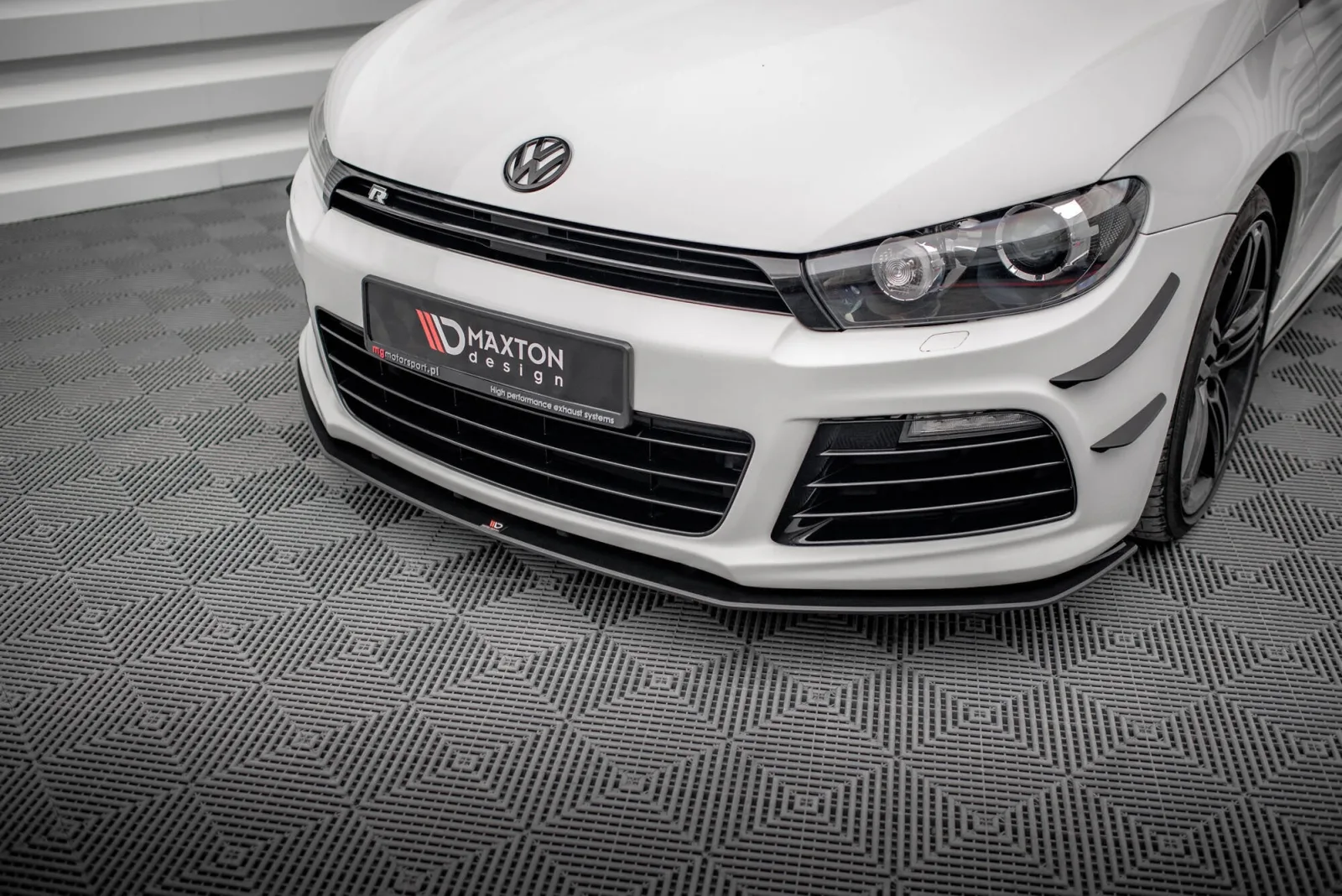Front Splitter Street Pro compatible with Volkswagen Scirocco R Mk3