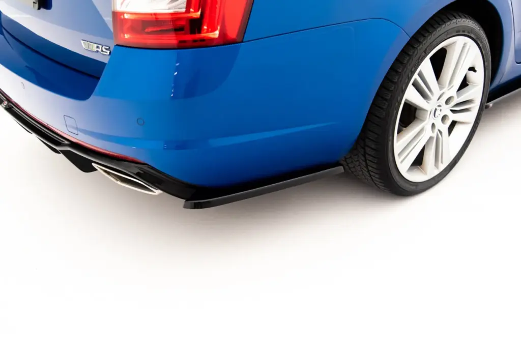 Rear Side Splitters V.2 compatible with Skoda Octavia RS Mk3/Mk3 FL Hatchback/Kombi