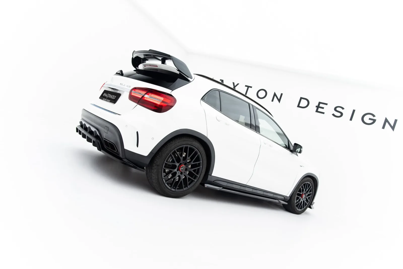Side Skirts Diffusers compatible with Mercedes-Benz GLA 45 AMG X156 Facelift
