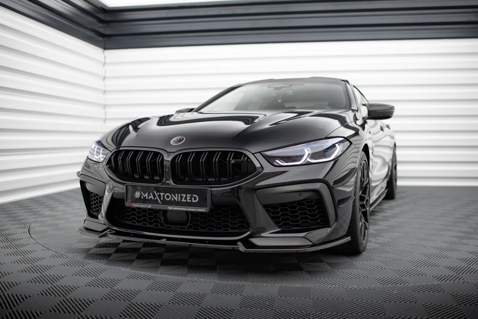 Front Splitter V.3 compatible with BMW M8 Gran Coupe F93 / Coupe F92