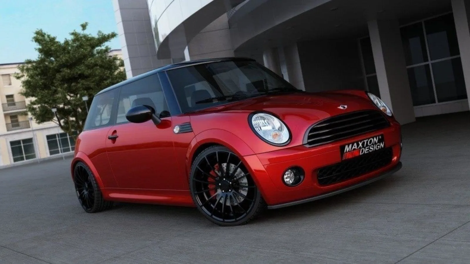 Front Splitter compatible with Mini Cooper