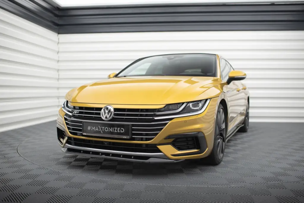 Front Splitter V.2 compatible with Volkswagen Arteon R-Line Sedan / Shooting Brake Mk1