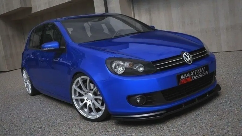 Front Splitter compatible with VW Golf 6 / Jetta