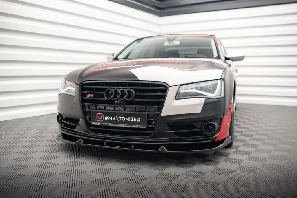 Front Splitter V.2 compatible with Audi S8 D4