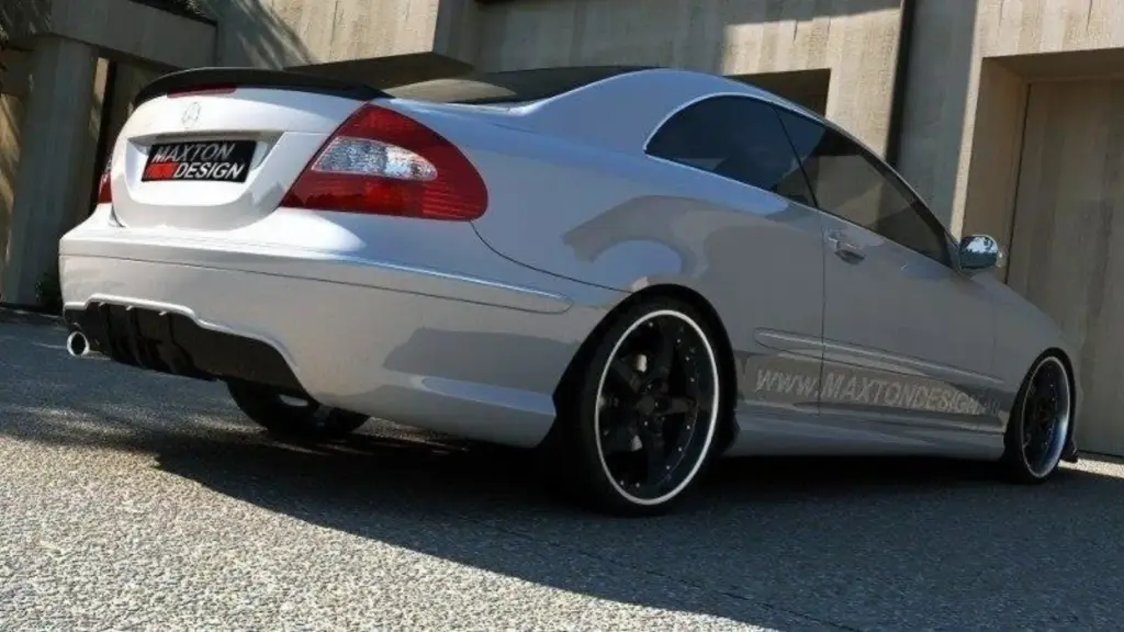 Rear Bumper compatible with Mercedes CLK W209 AMG Look