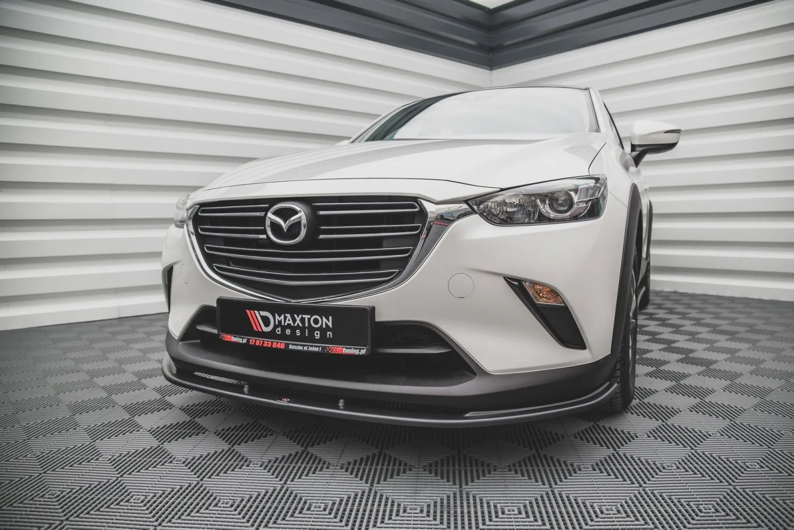 Front Splitter V.1 compatible with Mazda CX-3