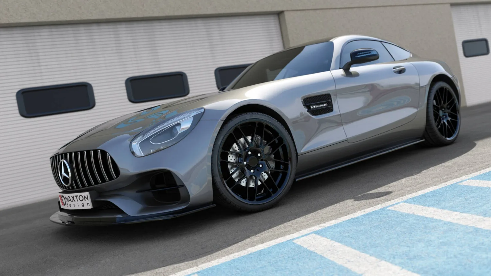 Side Skirts Diffusers compatible with Mercedes-AMG GT / GT S C190 Facelift