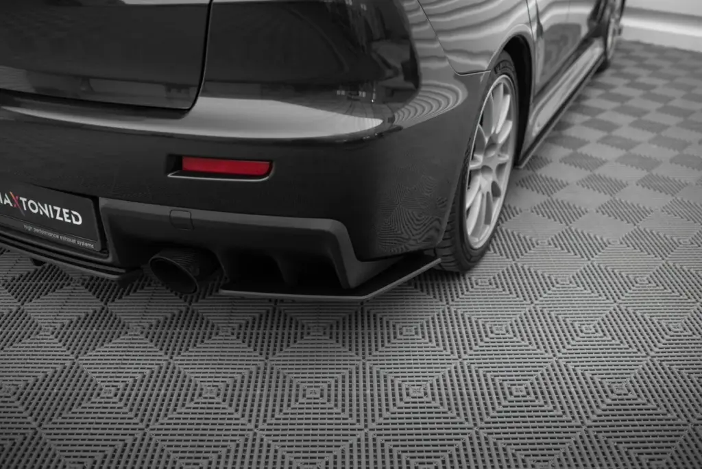 Rear Side Splitters Street Pro compatible with Mitsubishi Lancer EVO X