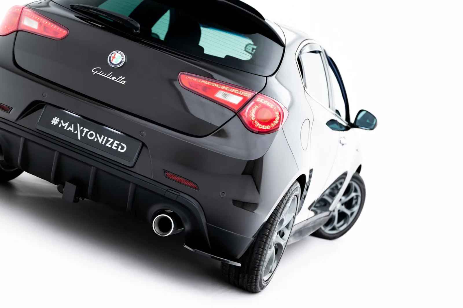 Rear Side Splitters compatible with Alfa Romeo Giulietta Zender