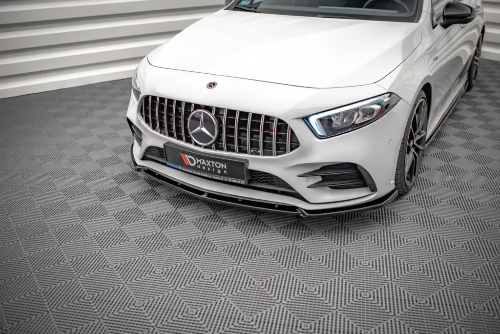 Front Splitter V.4 compatible with Mercedes A35 AMG / AMG-Line W177