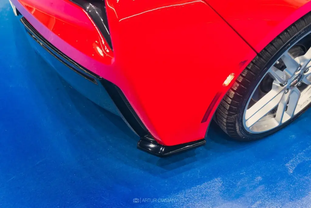 Rear Side Splitters compatible with Chevrolet Corvette Stingray C7