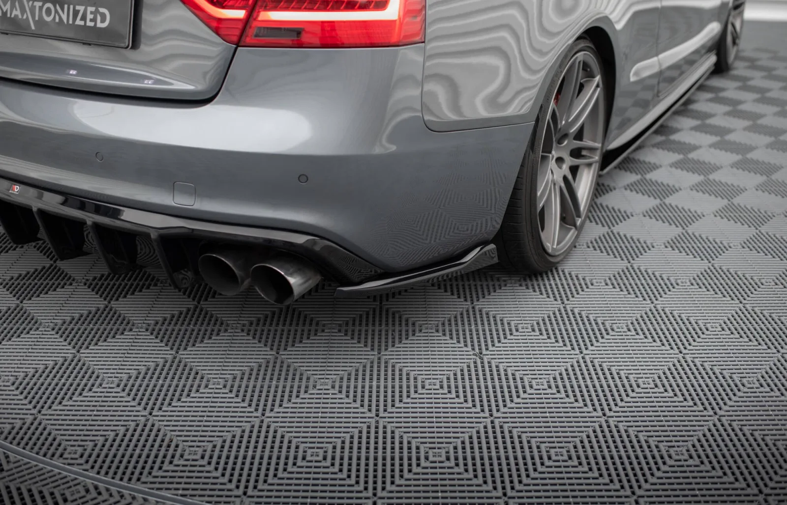 Rear Side Splitters compatible with Audi S5 / A5 S-Line 8T Facelift