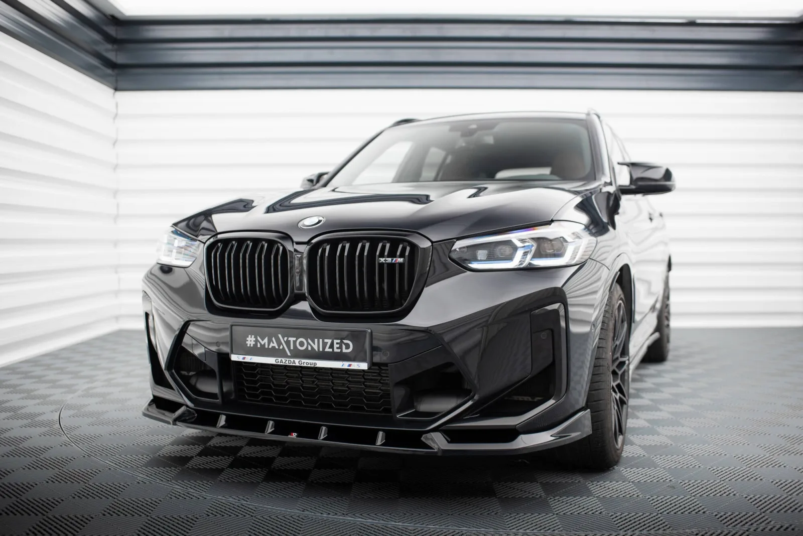 Front Splitter V.1 compatible with BMW X3 M F97 Facelift