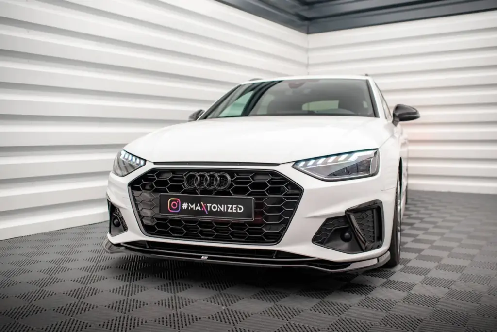 Front Splitter V.2 compatible with Audi A4 S-Line / S4 B9 Facelift