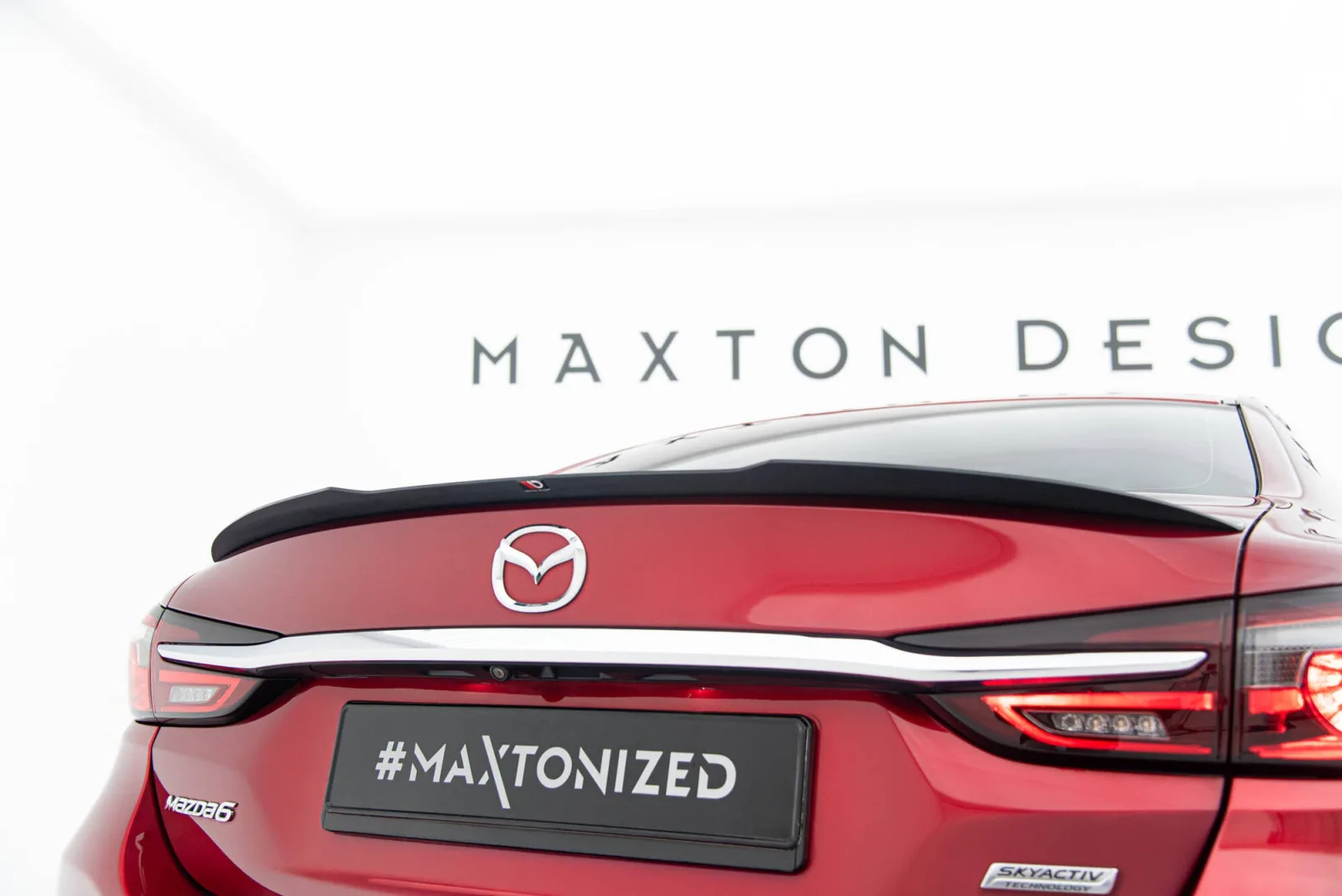 Spoiler Cap compatible with Mazda 6 Sedan GJ (Mk3) Facelift