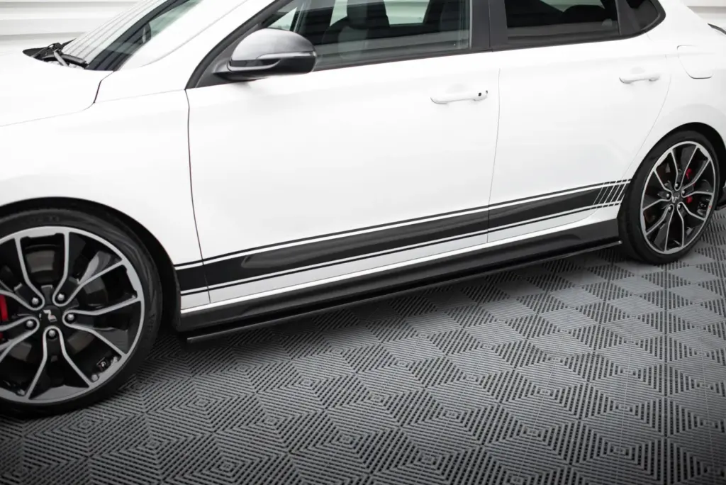 Side Skirts Diffusers V.1 compatible with Hyundai I30 N Mk3 Hatchback / Fastback