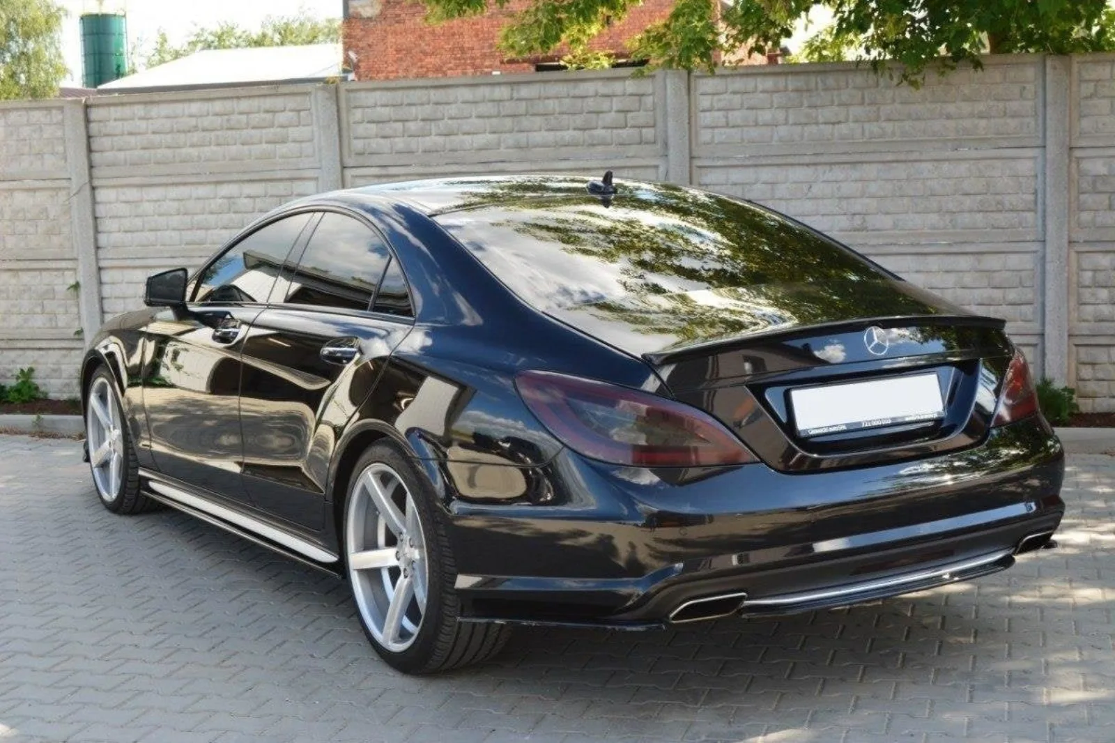 Rear Splitter compatible with Mercedes CLS C218 (Without Diffuser) AMG LINE