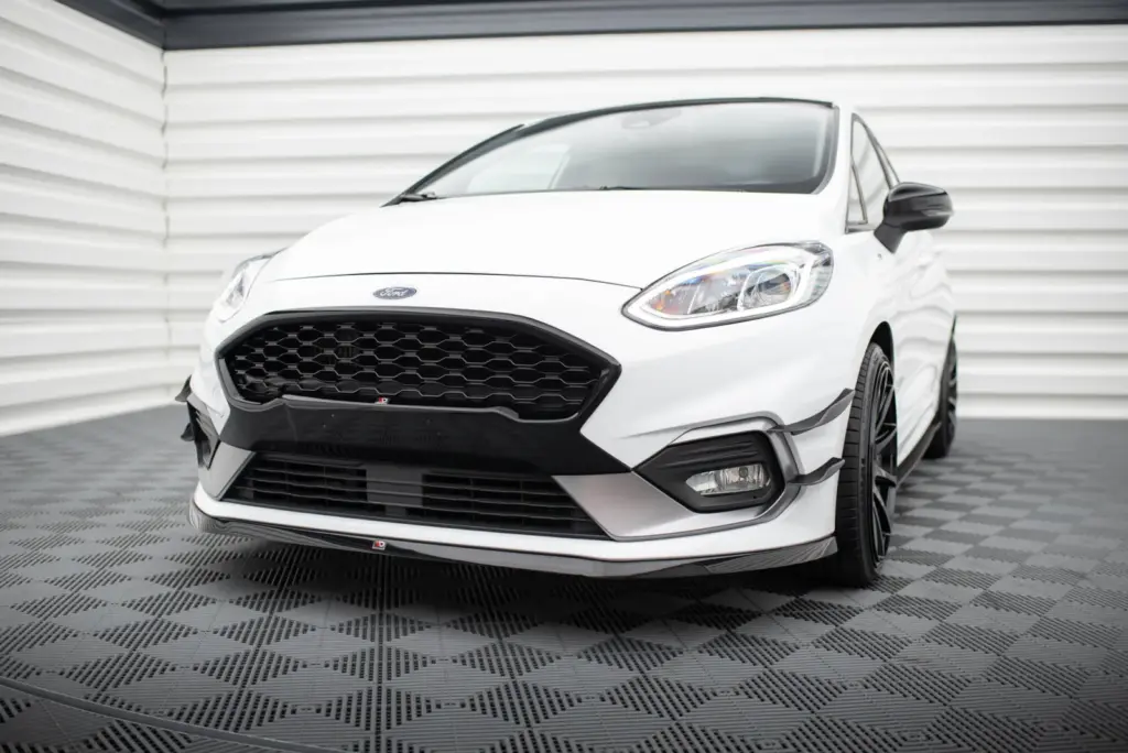 Front Splitter V.6 compatible with Ford Fiesta Mk8 ST / ST-Line