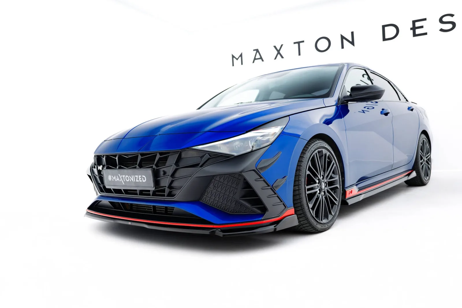Front Splitter V.1 compatible with Hyundai Elantra N Mk7