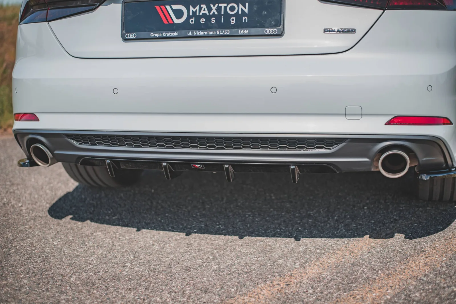 Rear Valance compatible with Audi A5 S-Line F5 Coupe/Sportback