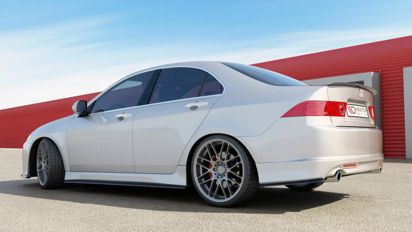Side Skirts Diffusers compatible with Honda Accord VII Type-S