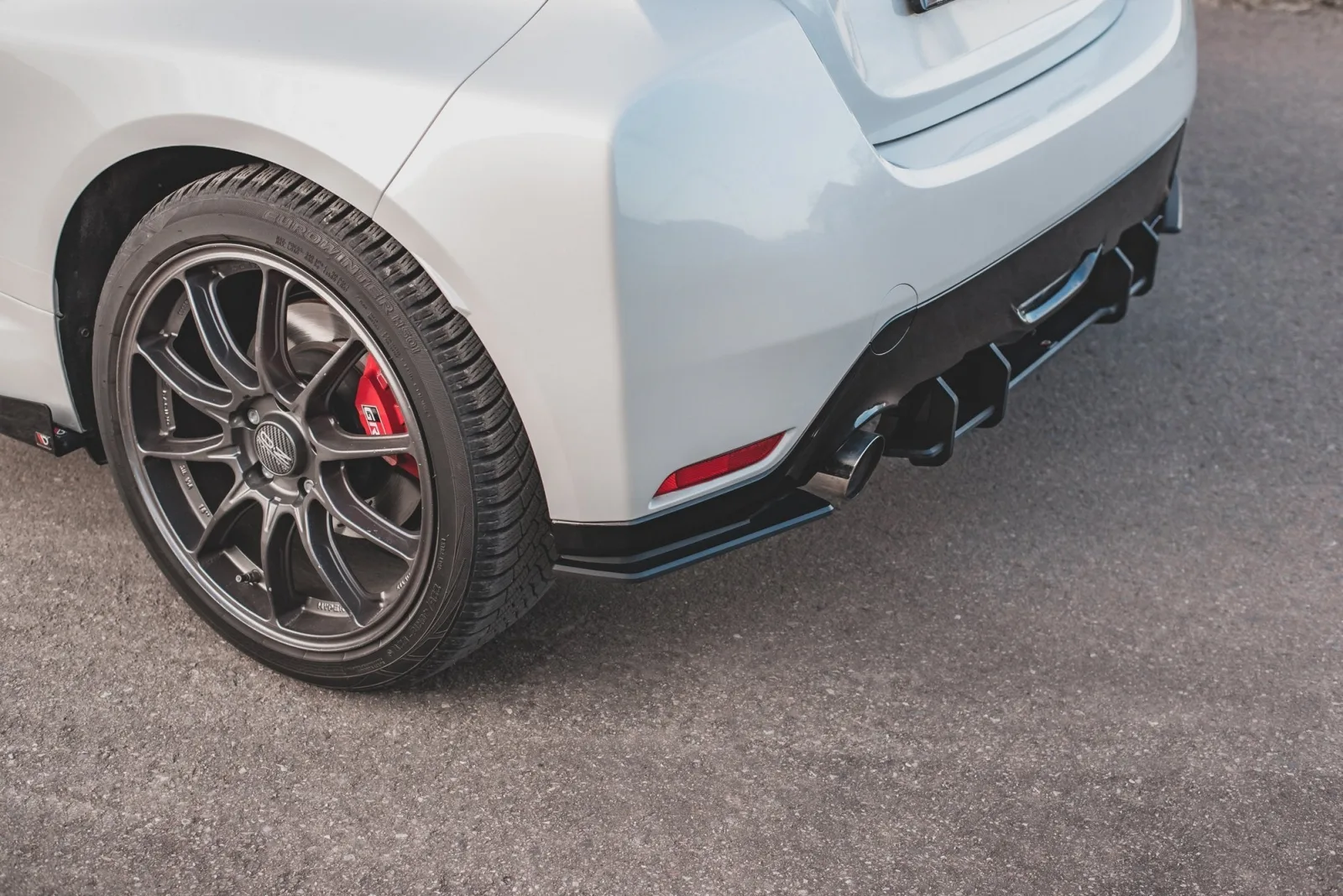Rear Side Splitters Street Pro compatible with Toyota GR Yaris Mk4