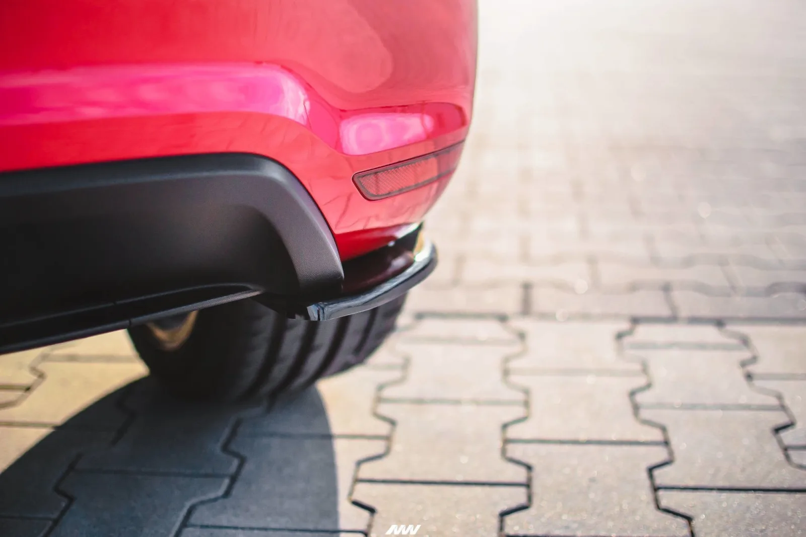 Rear Side Splitters compatible with Volkswagen Polo GTI Mk5