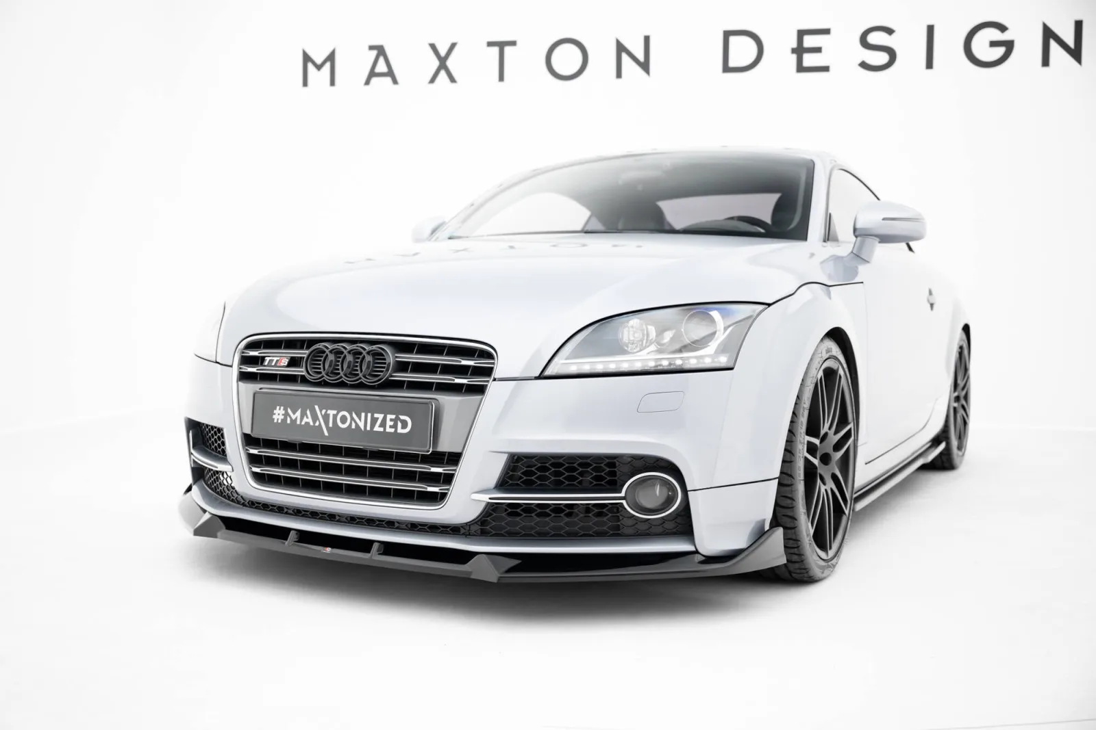 Front Splitter V.3 compatible with Audi TT S / TT S-Line 8J Facelift