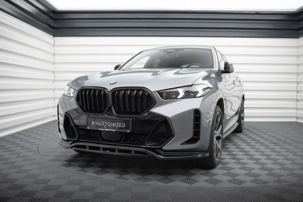 Front Splitter V.1 compatible with BMW X6 M-Pack G06 Facelift