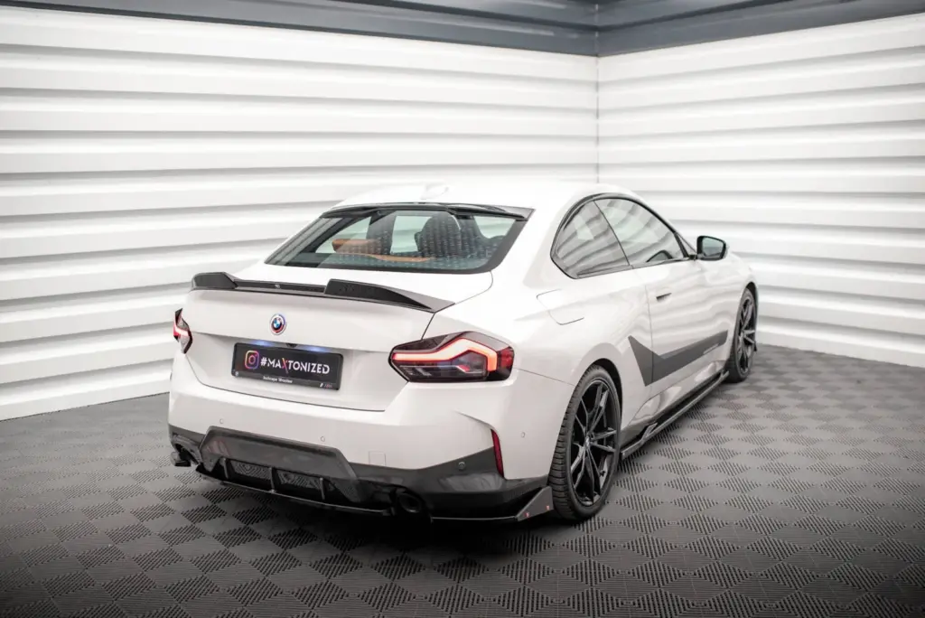 Rear Side Splitters V.2 + Flaps compatible with BMW 2 Coupe M-Pack G42