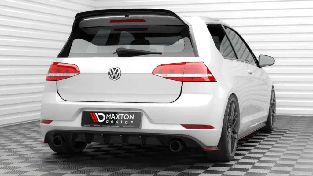 Rear Splitters V.2 compatible with Volkswagen Golf GTI Mk7 Facelift