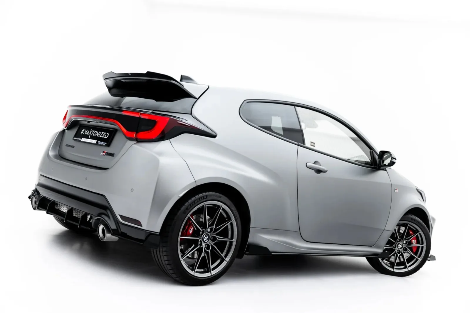 Side Skirts Diffusers Street Pro + Flaps compatible with Toyota GR Yaris Mk4 Facelift