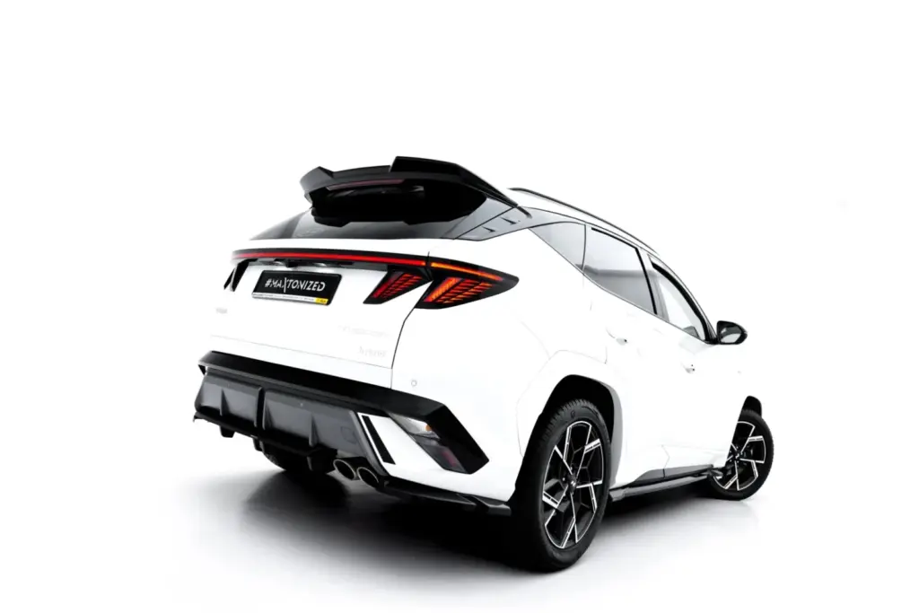 Rear Splitter (With Diffuser) compatible with Hyundai Tucson N-Line Mk4 Facelift