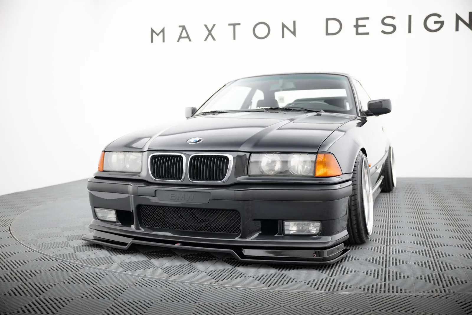 Front Splitter V.2 compatible with BMW M3 / 3 M-Pack E36 Coupe