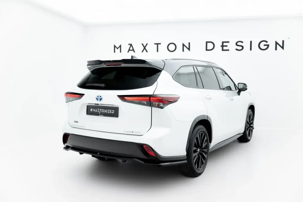 Rear Splitter (With Diffuser) compatible with Toyota Highlander Mk4