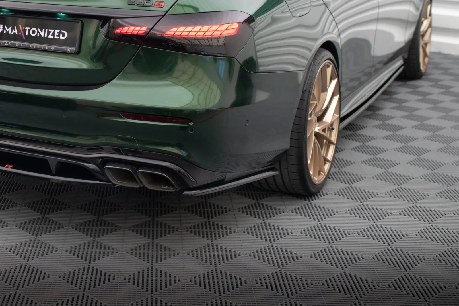 Rear Side Splitters compatible with Mercedes-AMG E63 W213 Facelift