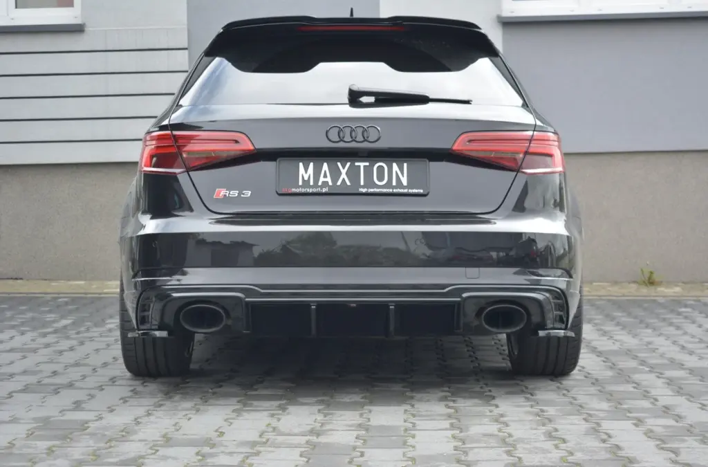 Rear Valance compatible with Audi RS3 8V FL Sportback
