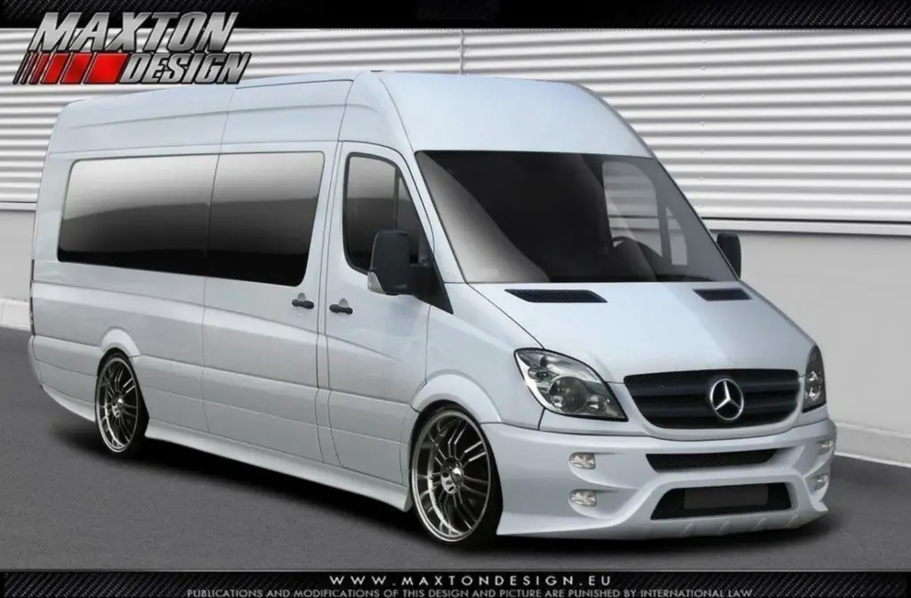 Front Bumper compatible with Mercedes Sprinter Mk2