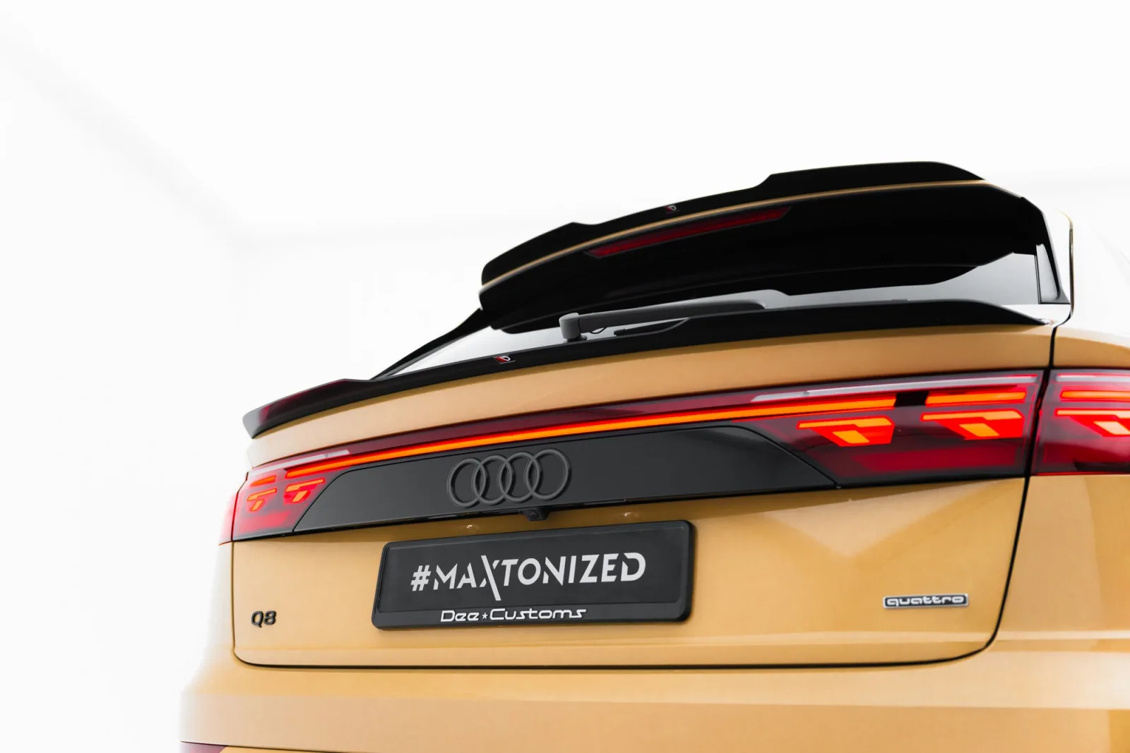 Lower Spoiler Cap compatible with Audi Q8 Mk1 Facelift