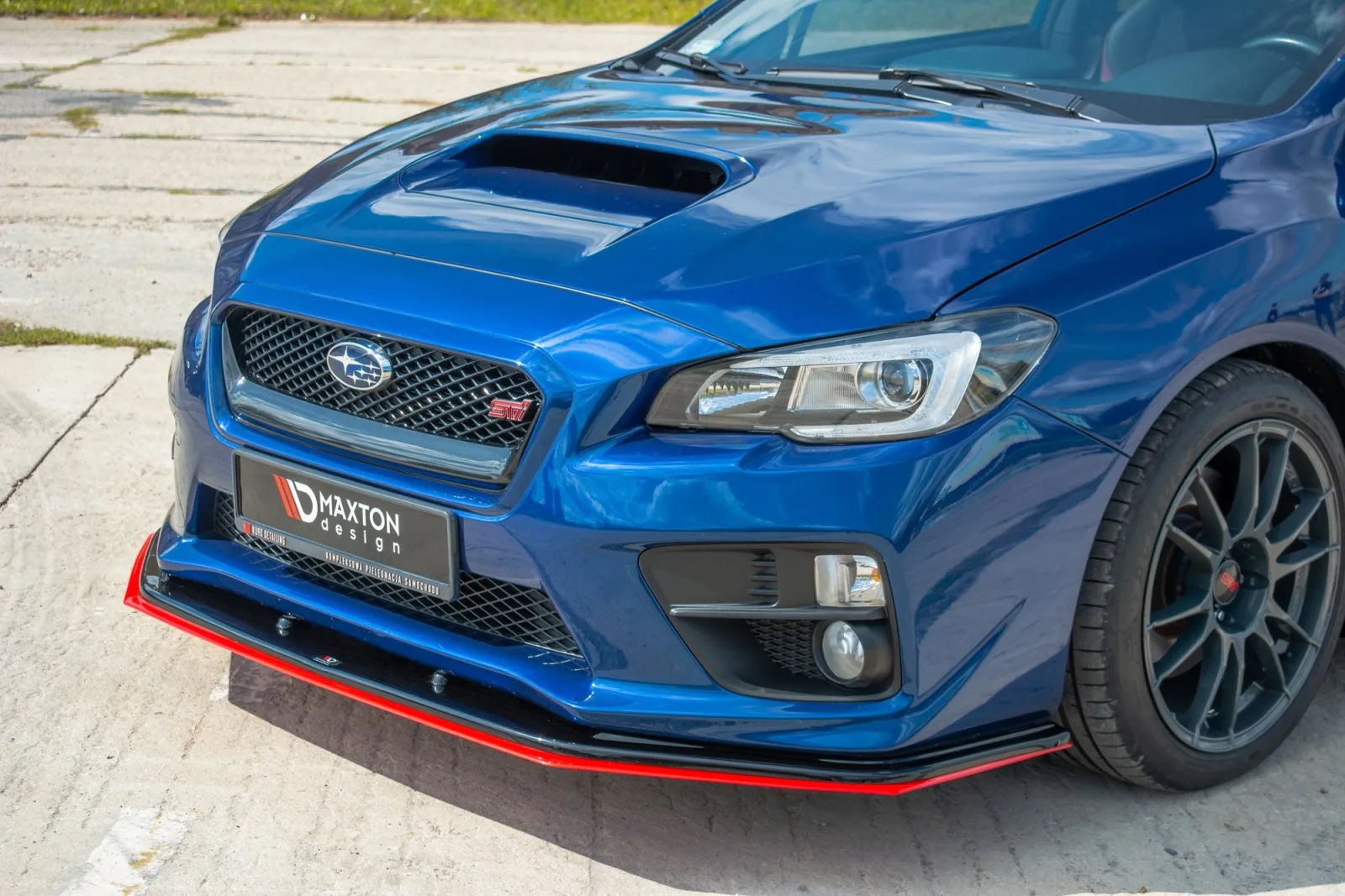 Front Splitter V.4 compatible with SUBARU WRX STI