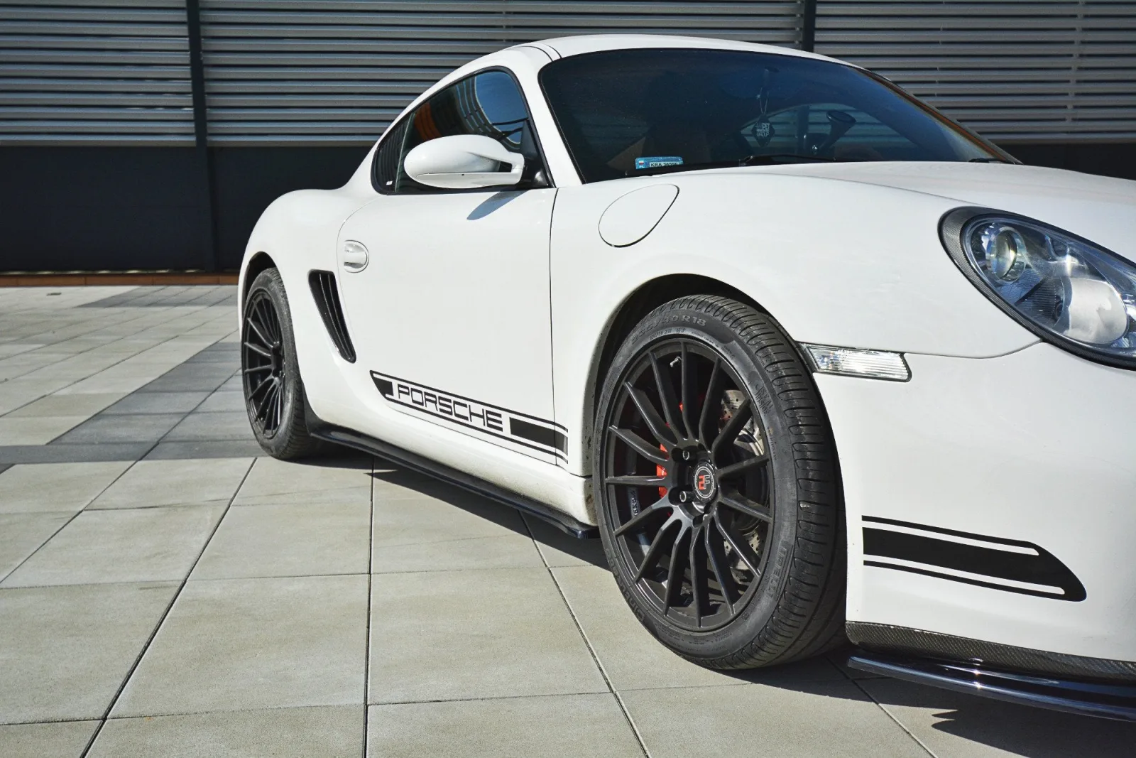 Side Skirts Diffusers compatible with PORSCHE CAYMAN S 987C